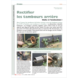 Rectifier les tambours...