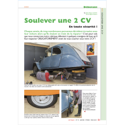 Soulever une 2CV_XP43