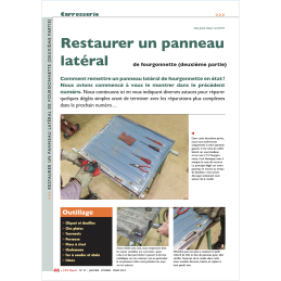 Restaurer un panneau...