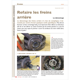 Refaire les freins...