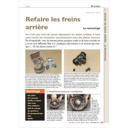 Refaire les freins...