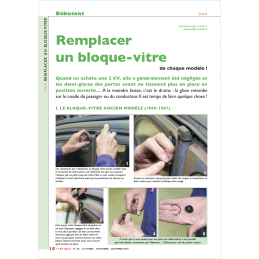 Remplacer un bloque-vitre_XP50