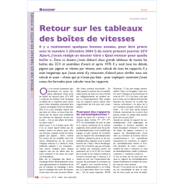 Retour sur les tableaux des...