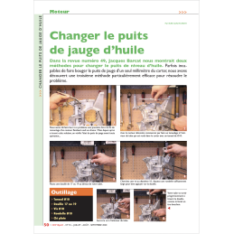 Changer le puits de jauge...