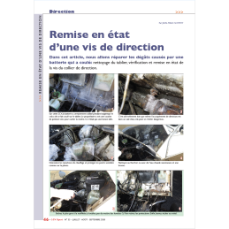 Remise en état d'une vis de...