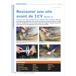 Restaurer une aile avant de...