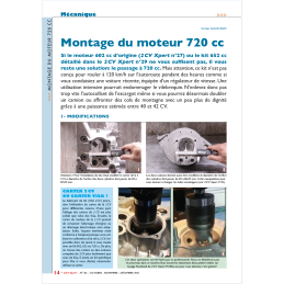 Montage du moteur 720CC_XP58