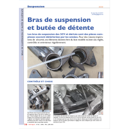 Bras de suspension et butée...