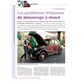 Les problemes de demarrage...