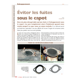 Eviter les fuites sous le...