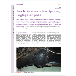 Les frotteurs description...