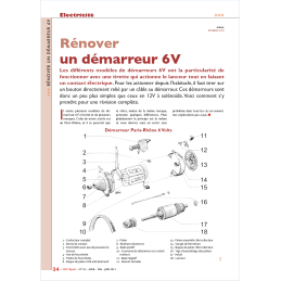 Rénover un démarreur...