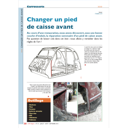 Changer un pied de caisse...