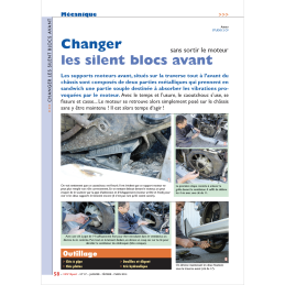 Changer les silent blocs...