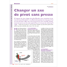 Changer un axe de pivot...