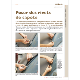 Poser des rivets de...