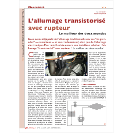 L'allumage transistorisé...