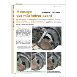 Montage des mâchoires...