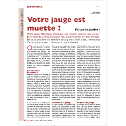 Votre jauge est...