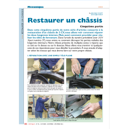 Restaurer un châssis -...