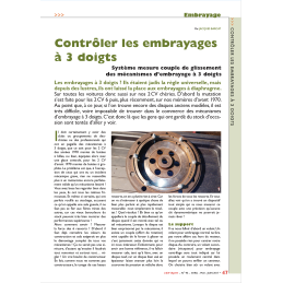 Contrôler les embrayages à...