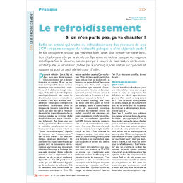 Le refroidissement du...