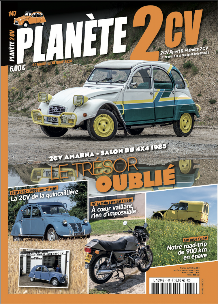 ACTUELLEMENT EN KIOSQUE: PLANETE 2CV N°147