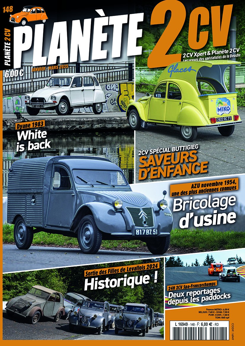 ACTUELLEMENT EN KIOSQUE: PLANETE 2CV N°148