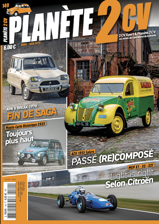 ACTUELLEMENT EN KIOSQUE: PLANETE 2CV N°149