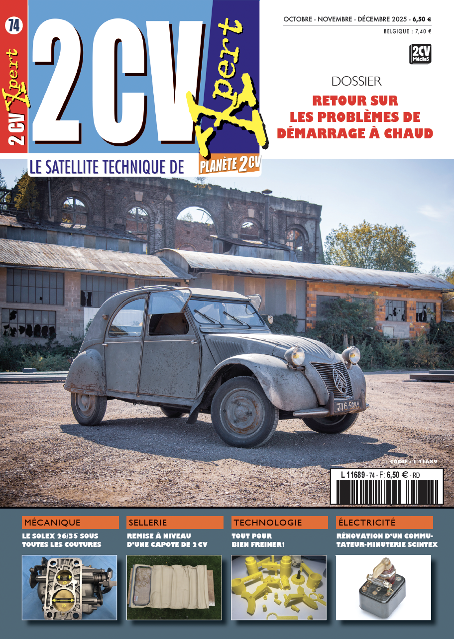 ACTUELLEMENT EN KIOSQUE: 2CV XPERT N°74