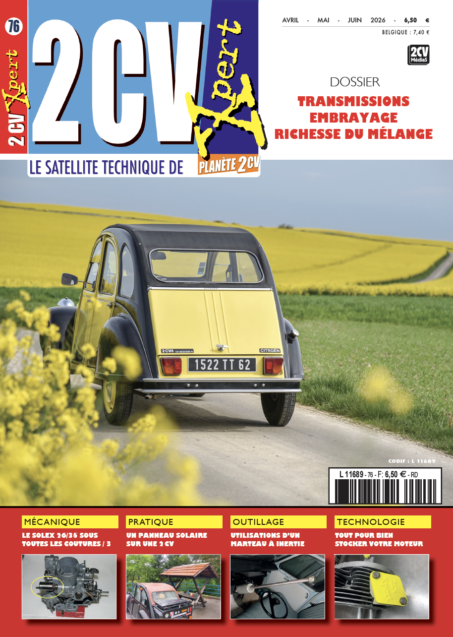 ACTUELLEMENT EN KIOSQUE: 2CV XPERT N°76