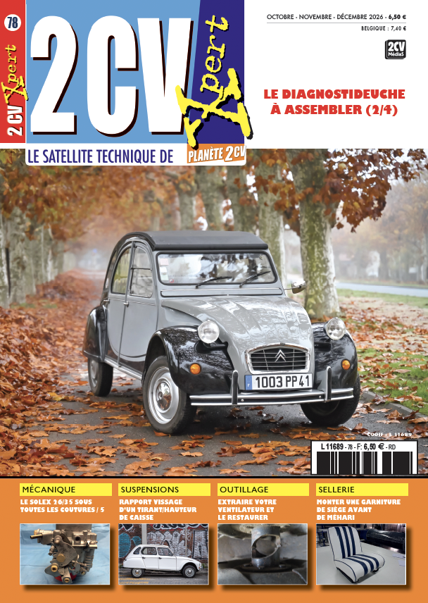 ACTUELLEMENT EN KIOSQUE: 2CV XPERT N°78